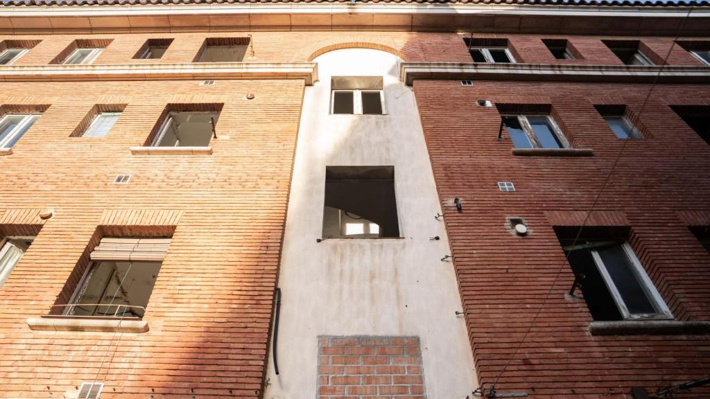 El cuartel okupado de la Guardia Civil en Sabadell