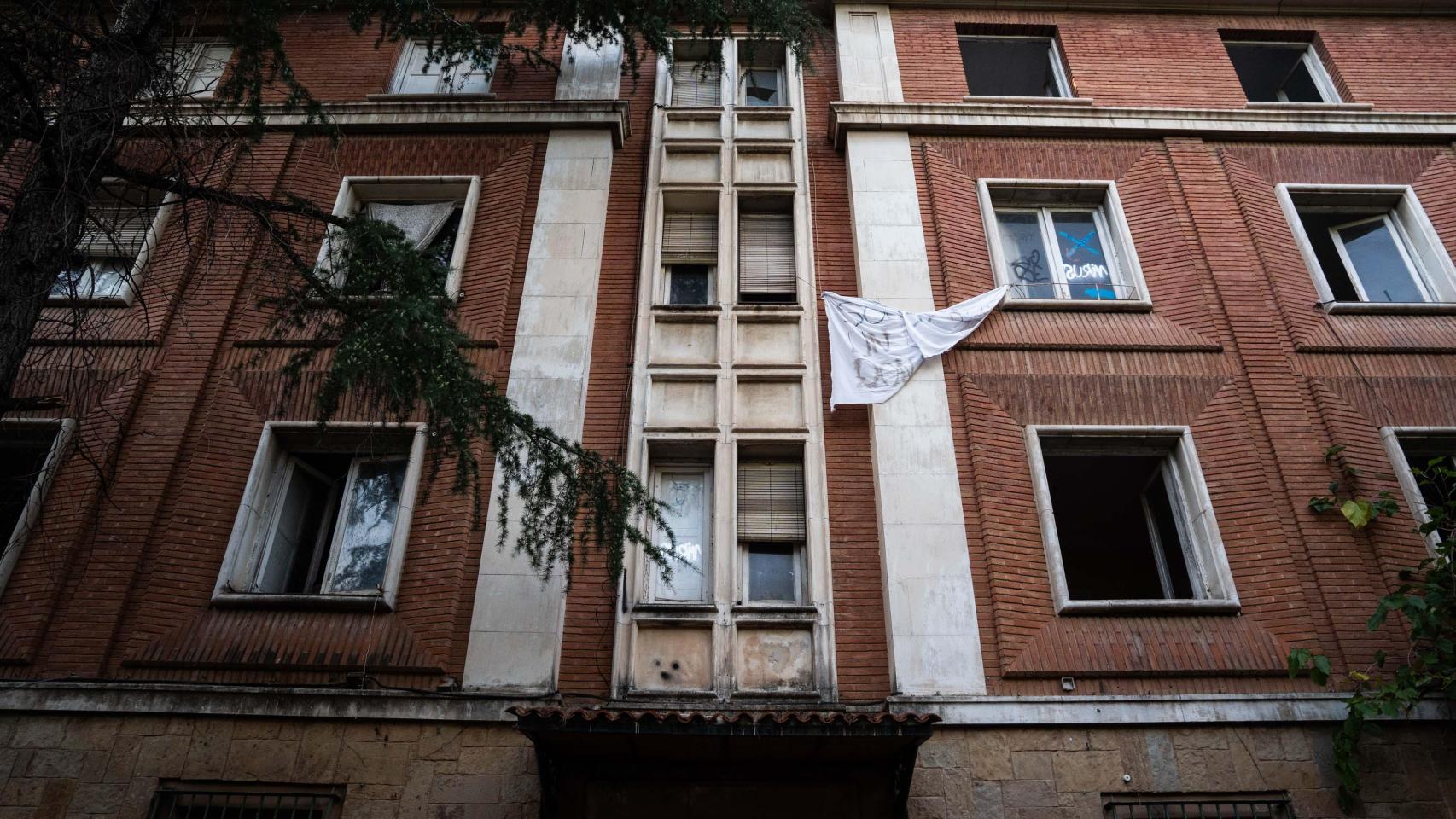 El cuartel de la Guardia Cvil en Sabadell