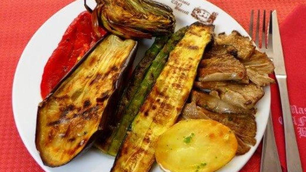 Plato del restaurant Can Borrell