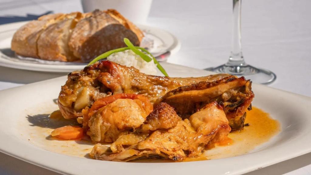 Pollastre de Pagès rostit a la catalana