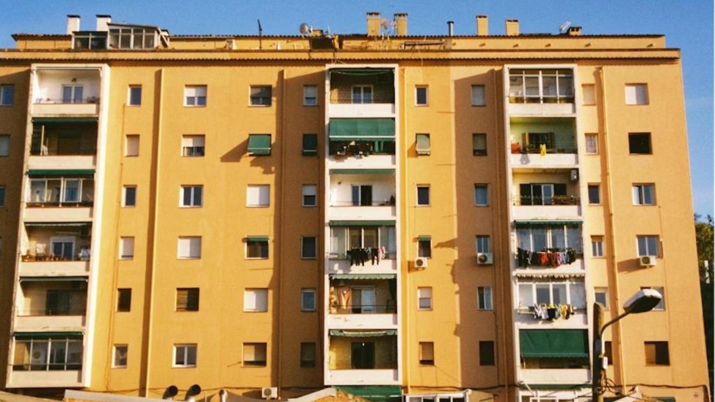Fachada de un edificio de Barcelona