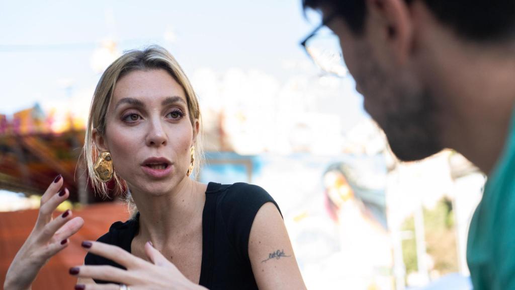 Victoire Cogevina (Mercury 13) atiende a Metrópoli en Barcelona