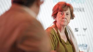 La presidenta de Hàbitat 3, Carme Trilla, en las jornadas del Barcelona Desperta!