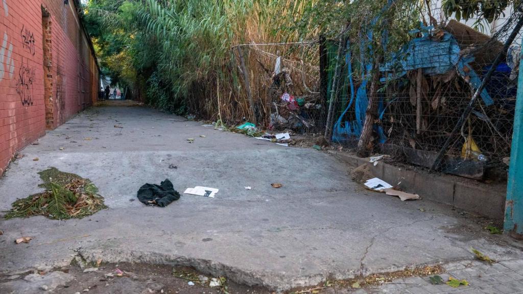 Asentamiento en el edificio B9 de Badalona