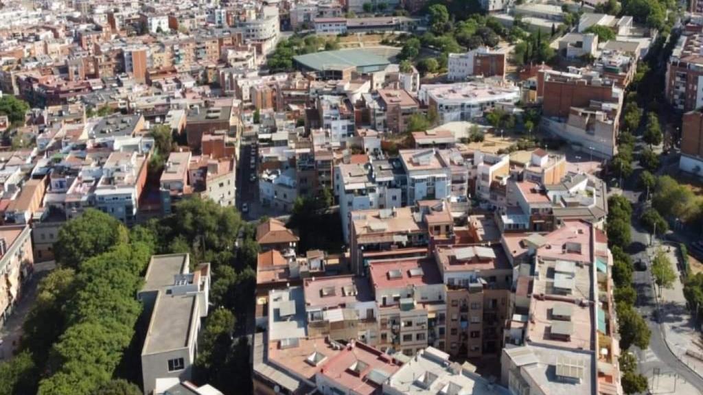 Vista aérea de Santa Coloma