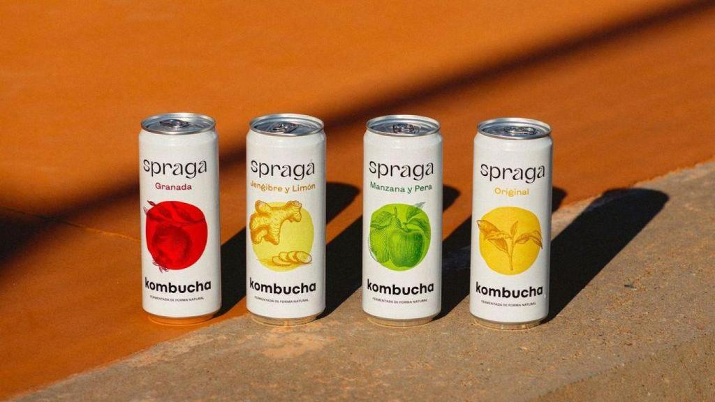 Spraga Kombucha, diversos sabores