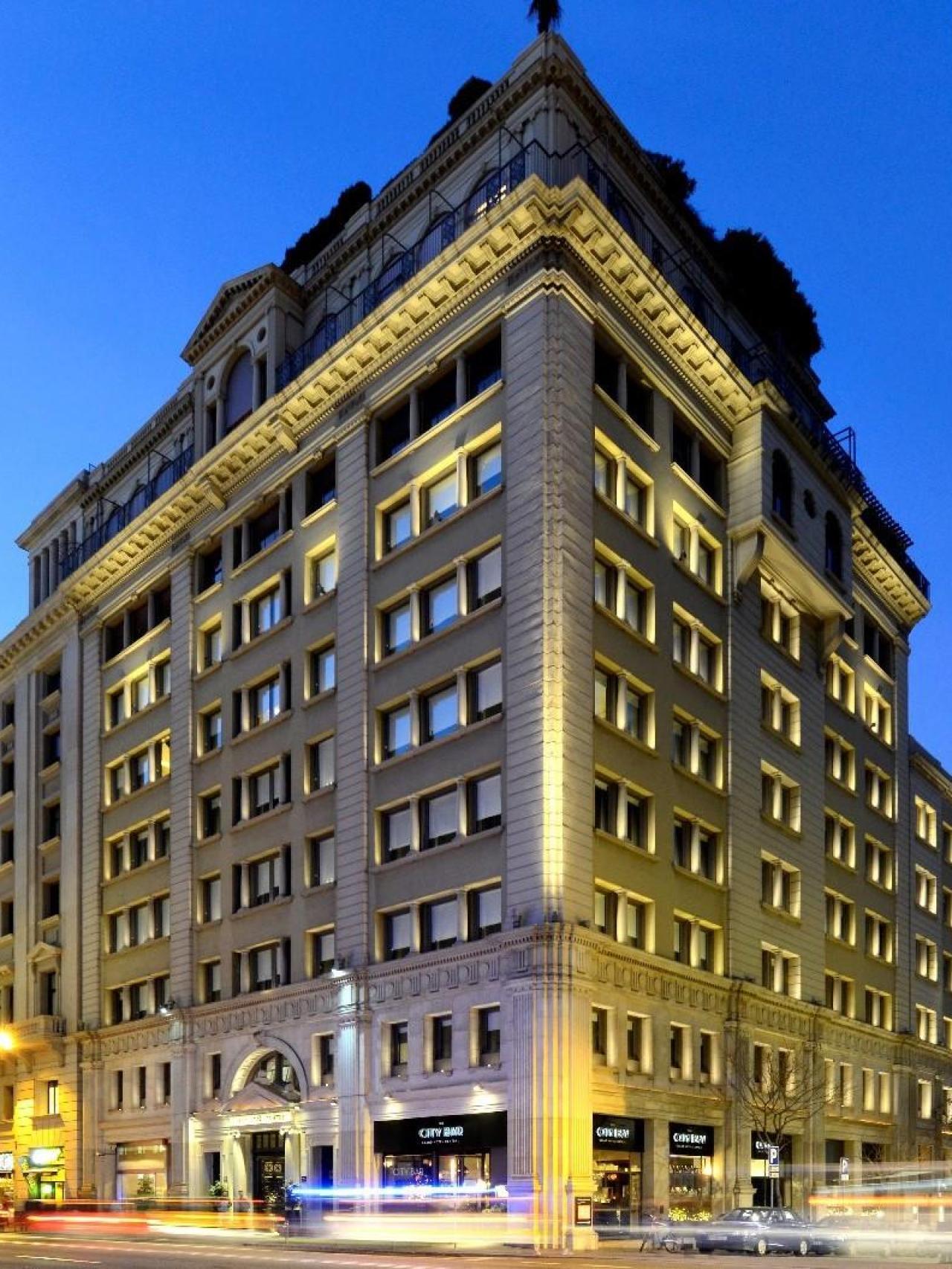 Fachada del Gran Hotel Central Barcelona