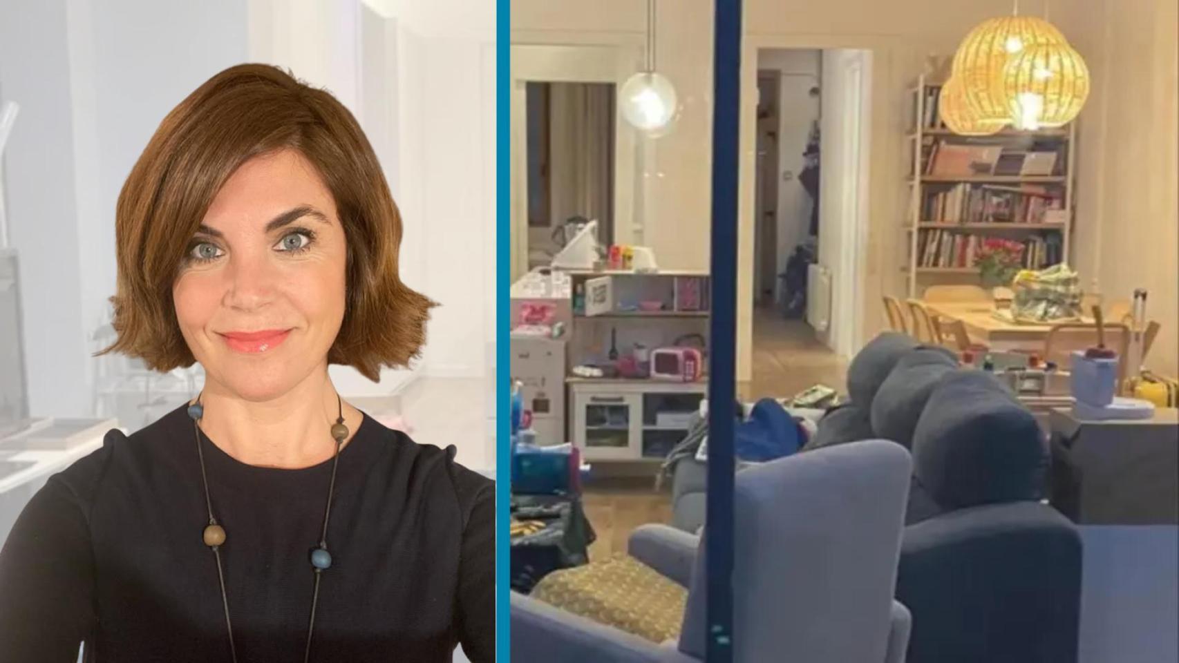 Fotomontaje de Samanta Villar y su ático