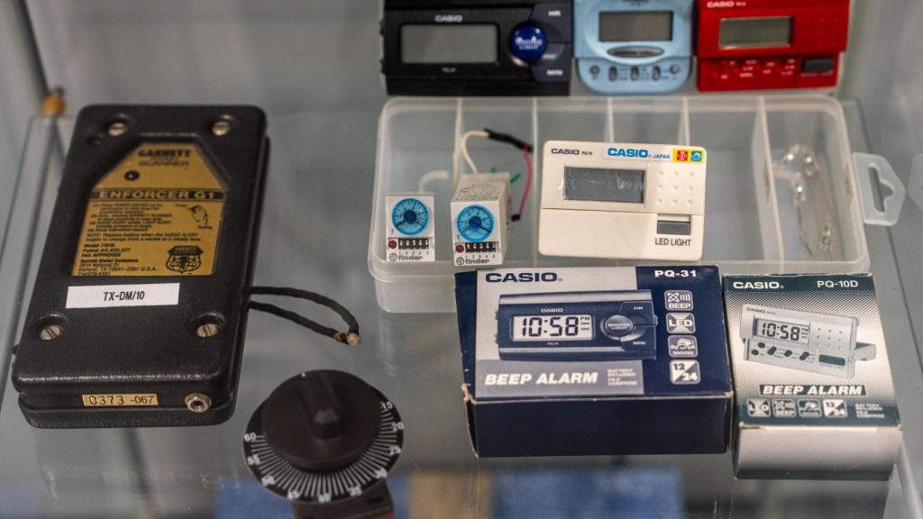 Artefactes explosius amb els quals ha treballat la unitat TEDAX de mossos al llarg dels anys