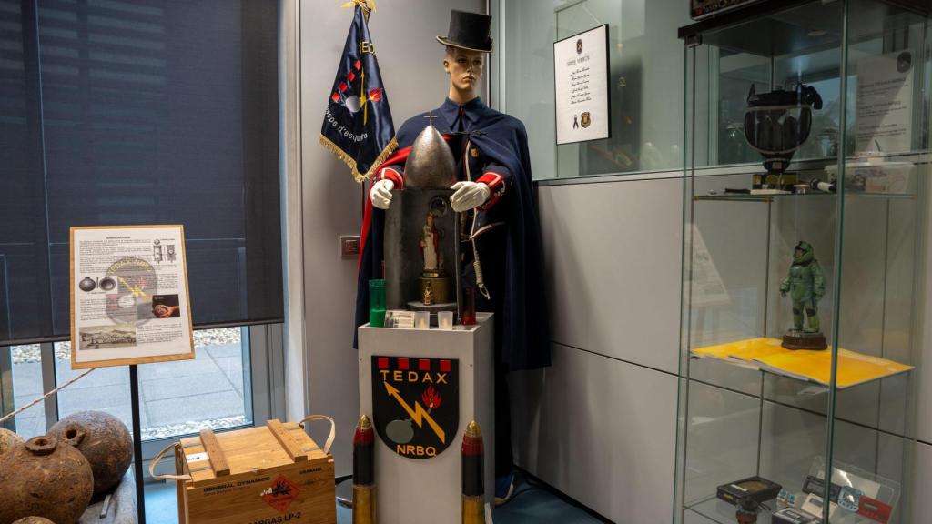 Santa Bárbara, patrona de los artilleros y mineros y, por lo tanto, también de los TEDAX