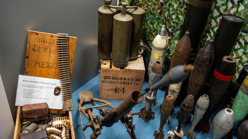 Artefactos explosivos con los que ha trabajado la unidad TEDAX de mossos a lo largo de los años