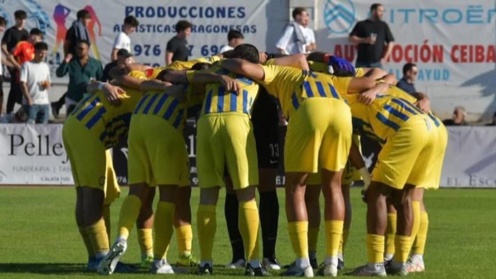 El Atlètic Sant Just durante un encuentro