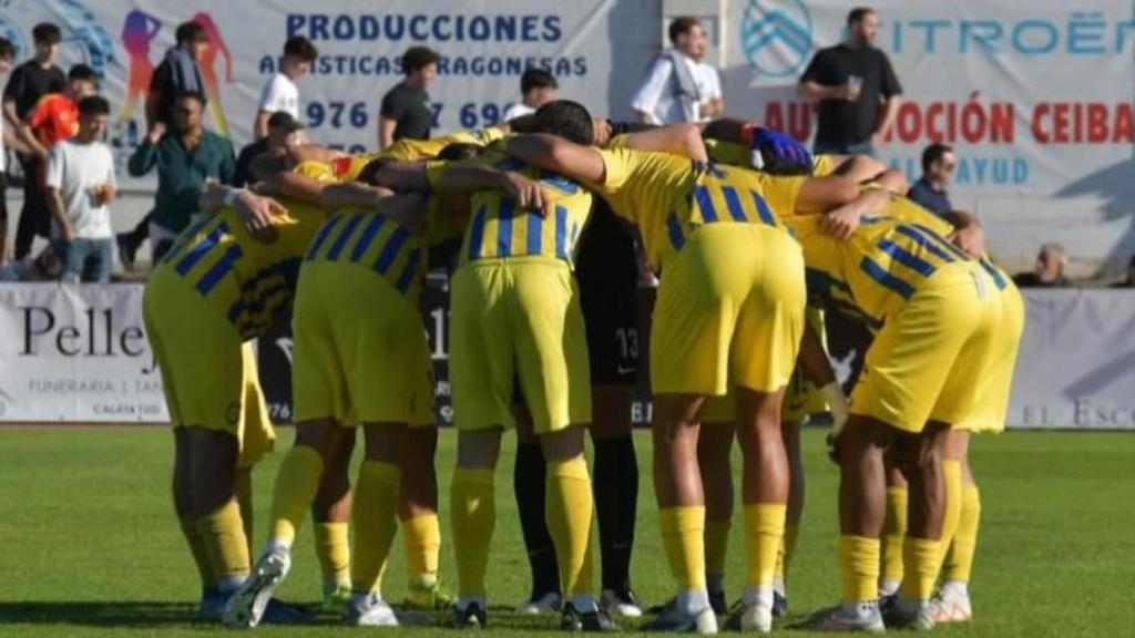 El Atlètic Sant Just durante un encuentro