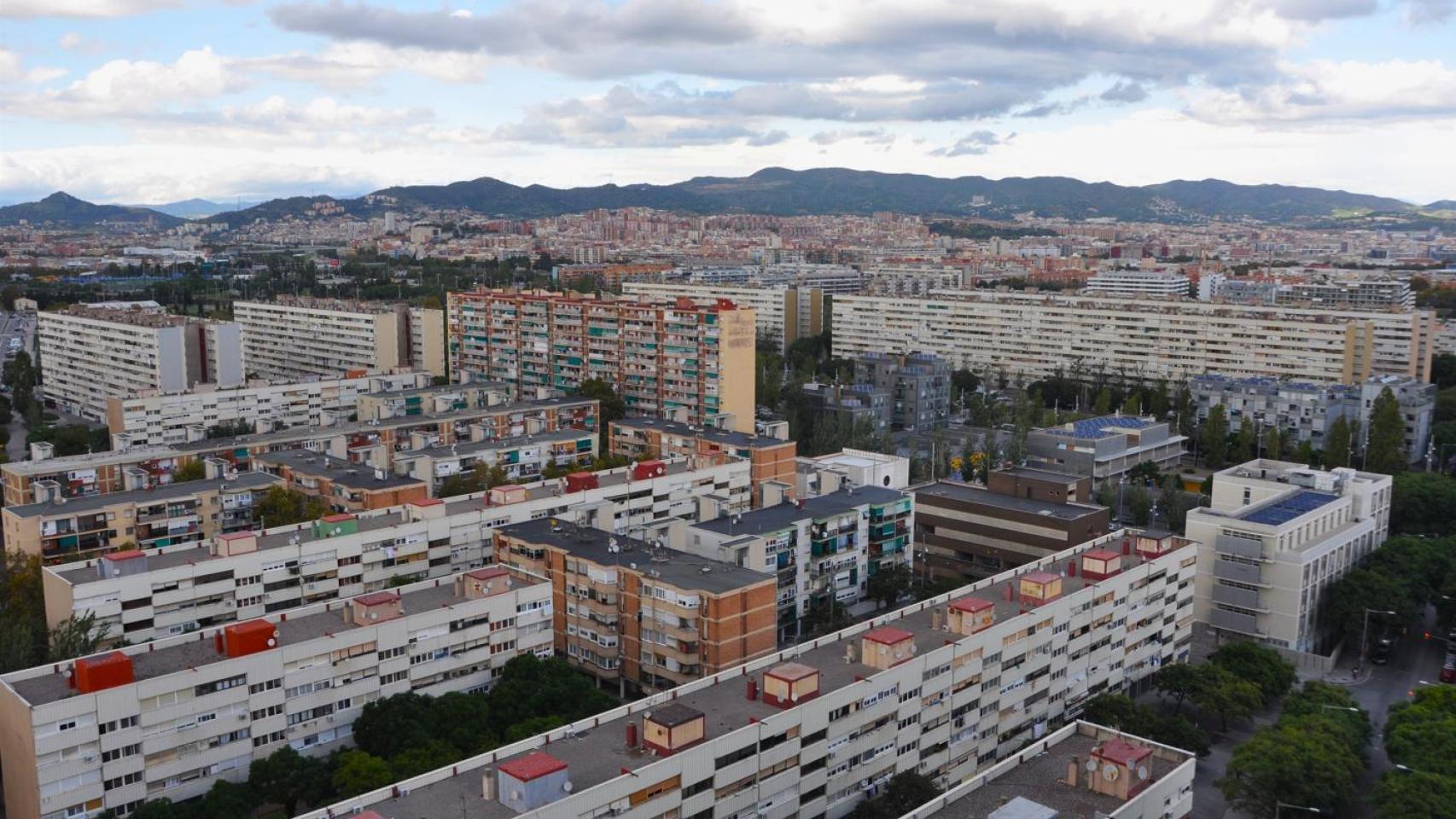 Barrio de La Mina en una imagen de archivo