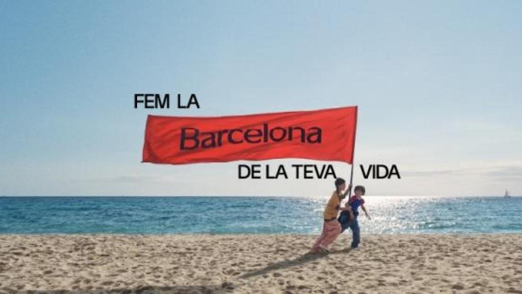 Imatge publicitària de la campanya 'Fem la Barcelona de la teva vida'