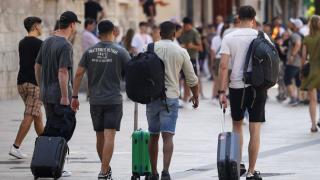 Turistas en Barcelona