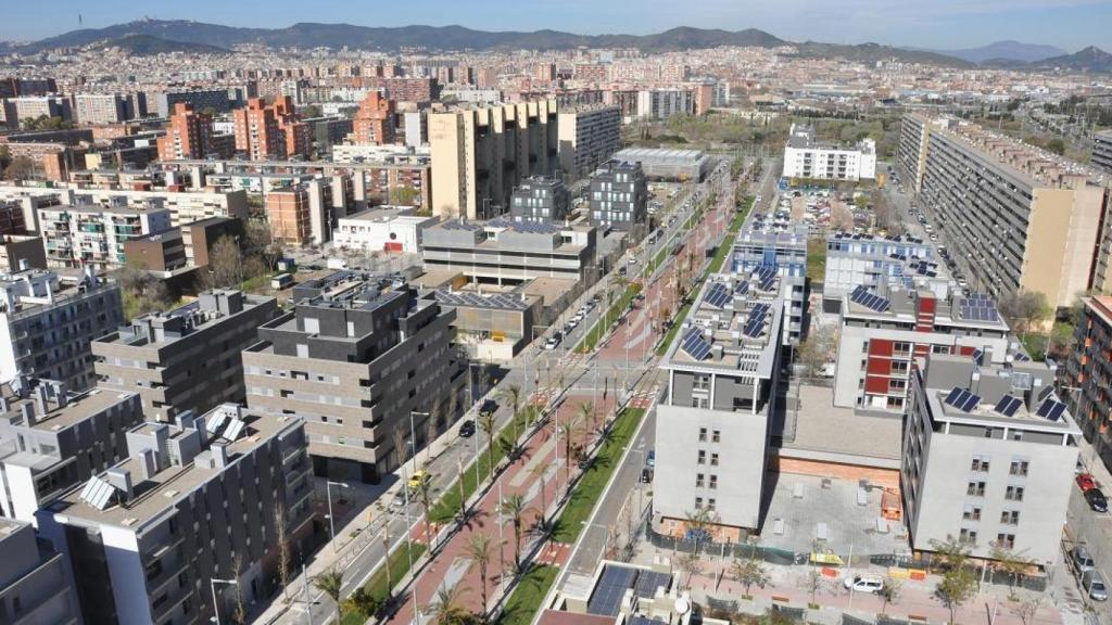 Imatge d'arxiu de la rambla de La Mina