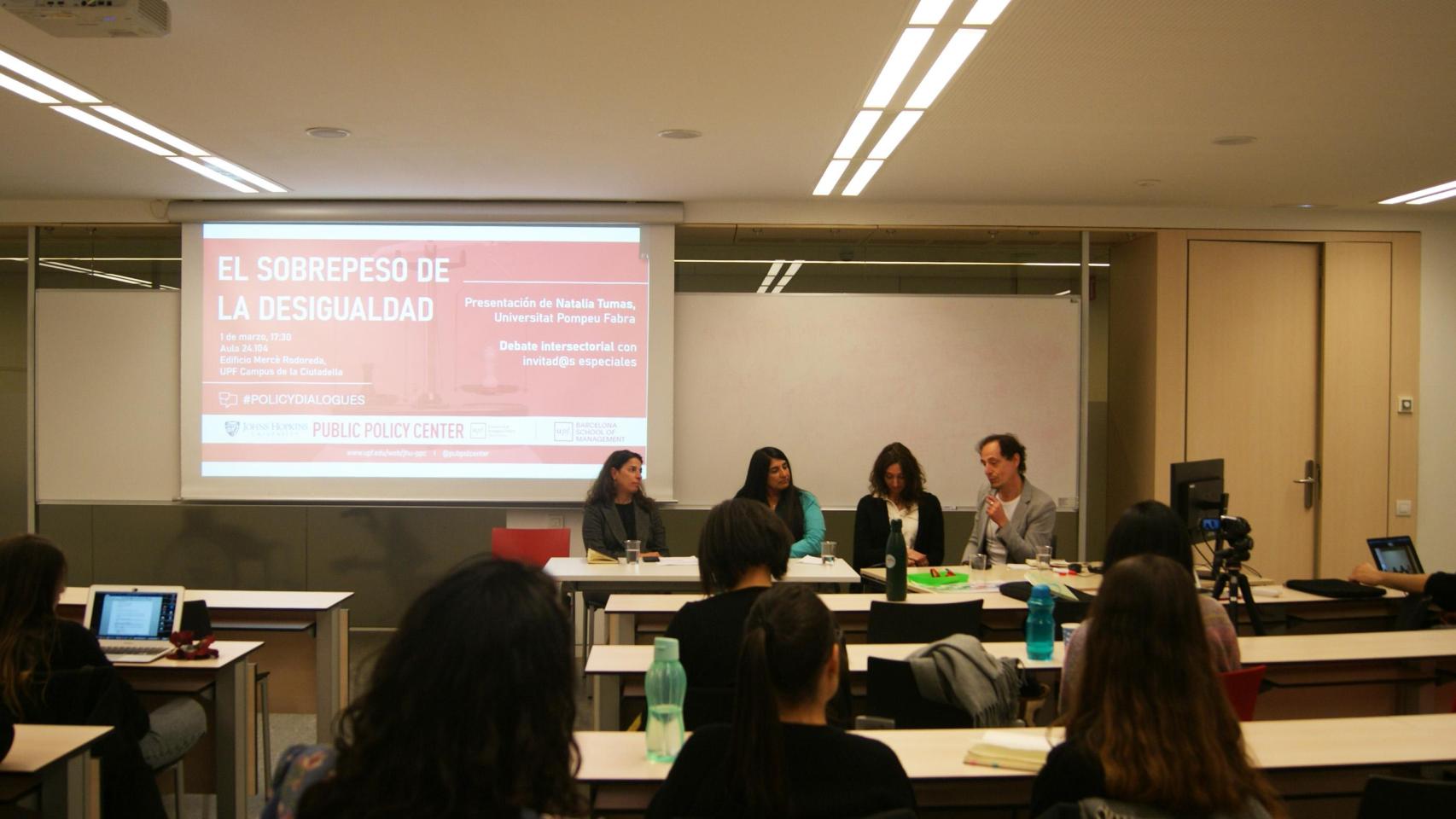 Conferencia celebrada en la Universitat Pompeu Fabra