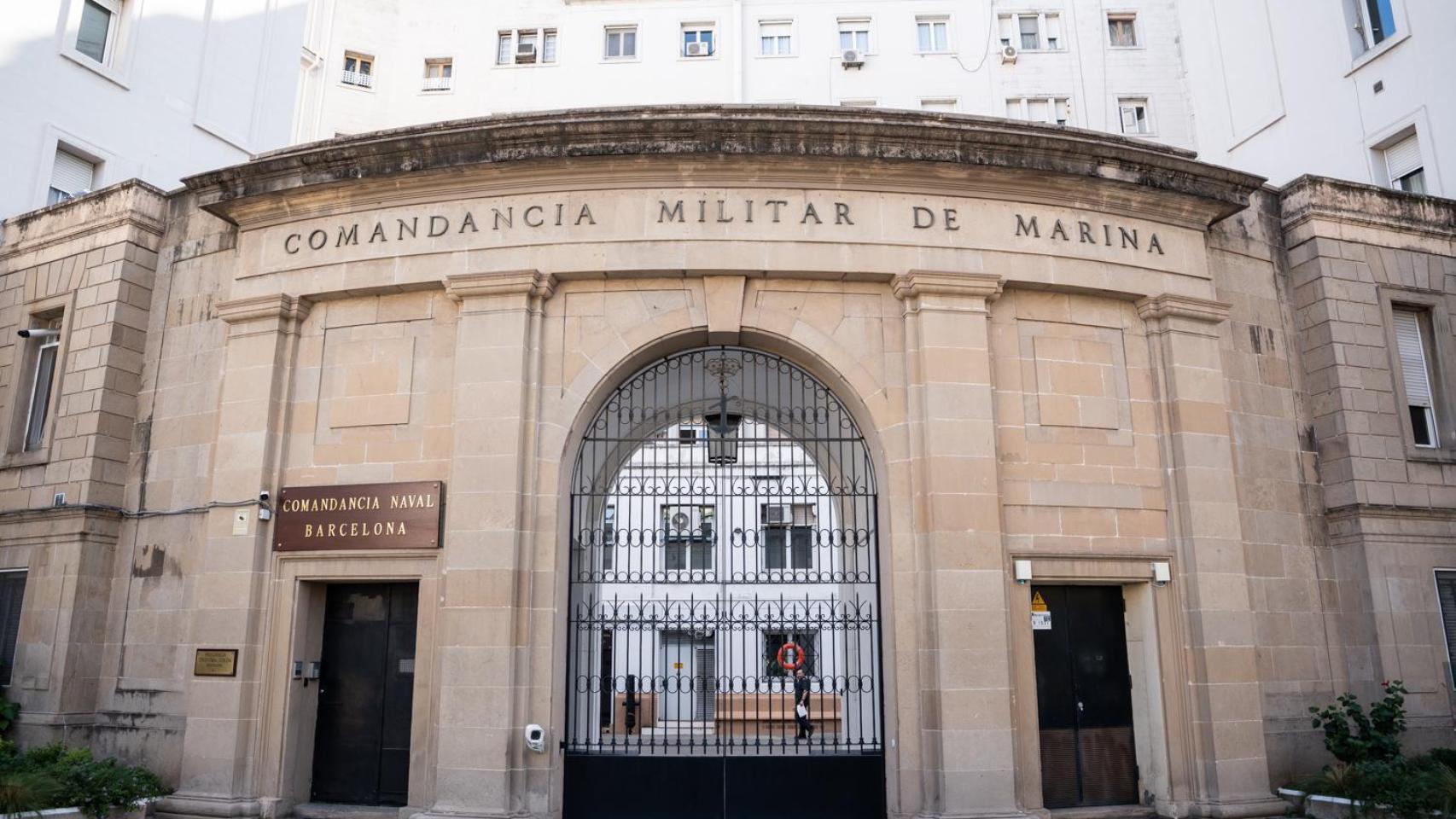 Exterior de la Comandancia Naval de Barcelona