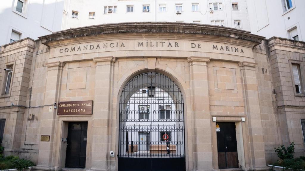 Exterior de la Comandancia Naval de Barcelona