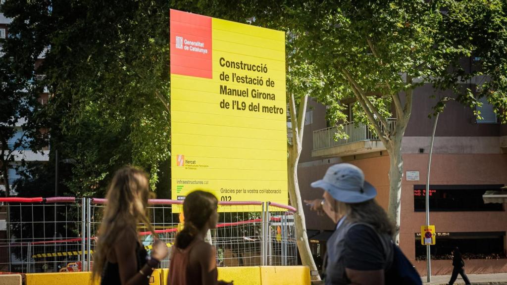 Afectacions per les obres de la nova estació de Manuel Girona a Barcelona