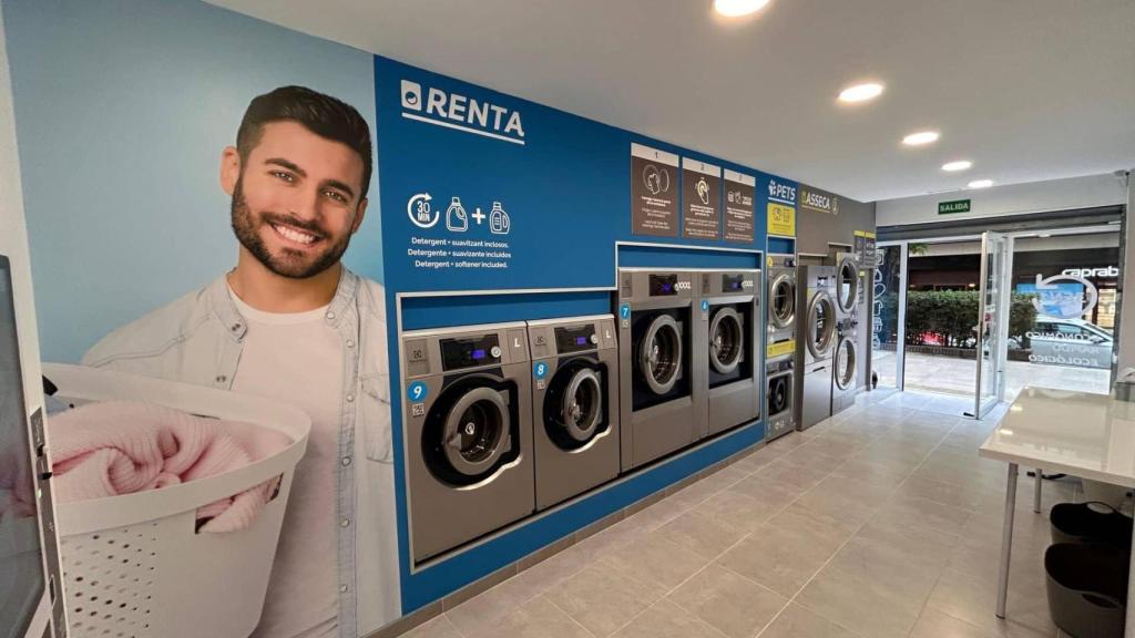 Una bugaderia de La Wash a Barcelona