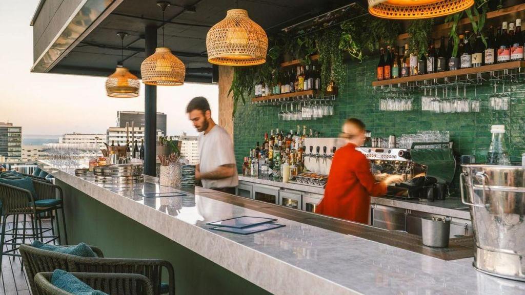 La barra del restaurante SíSí