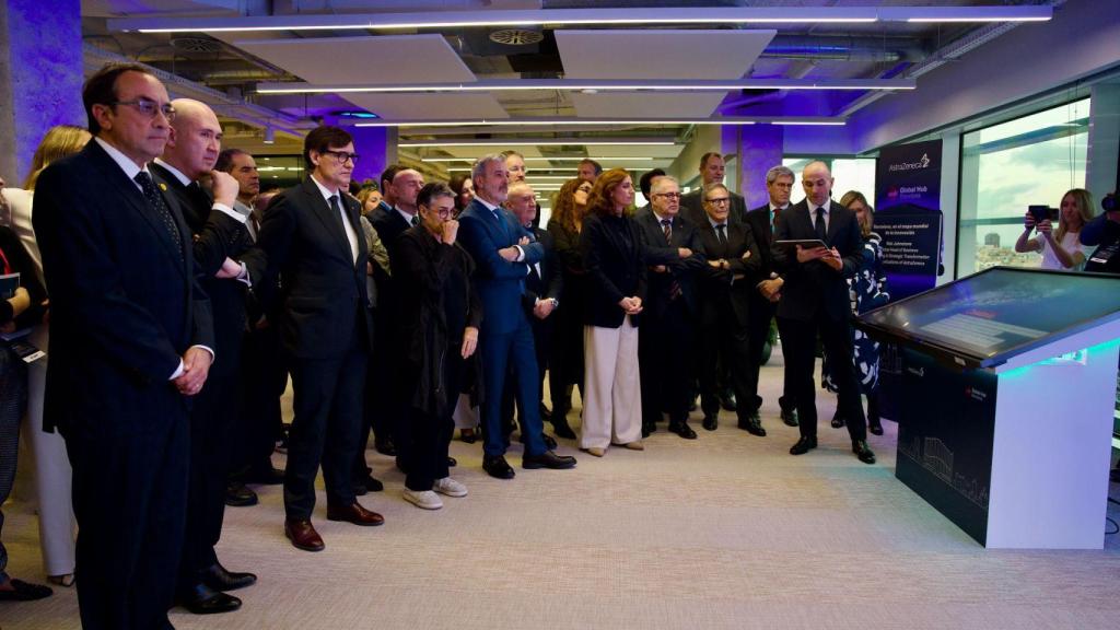 Presentación del nuevo Hub Globalde Astrazeneca en Barcelona
