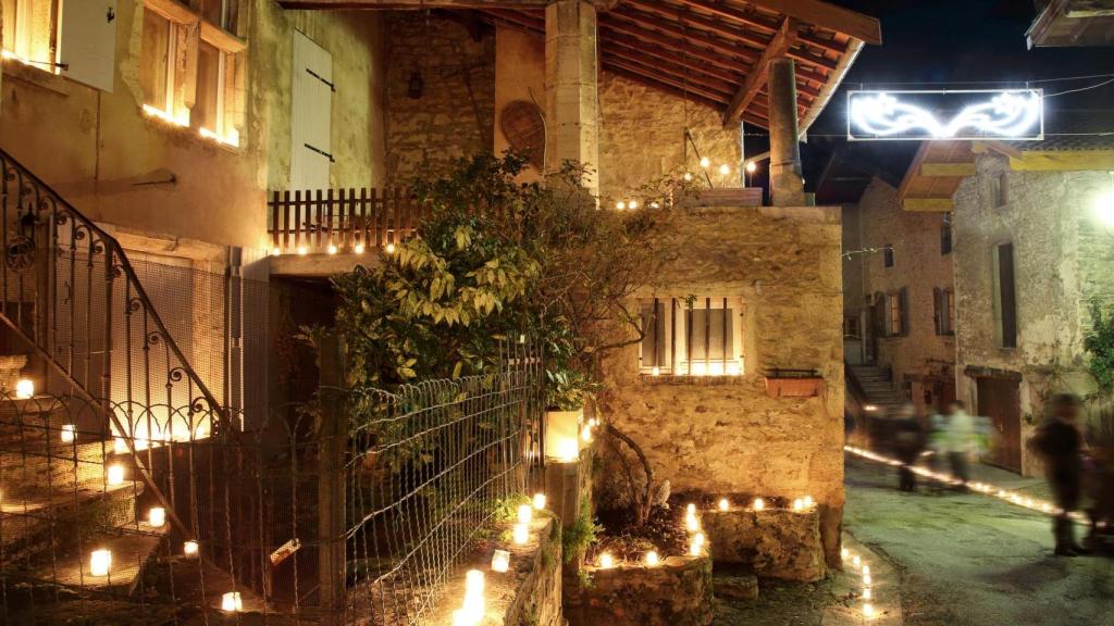 Casas en el caso antiguo de Lyon