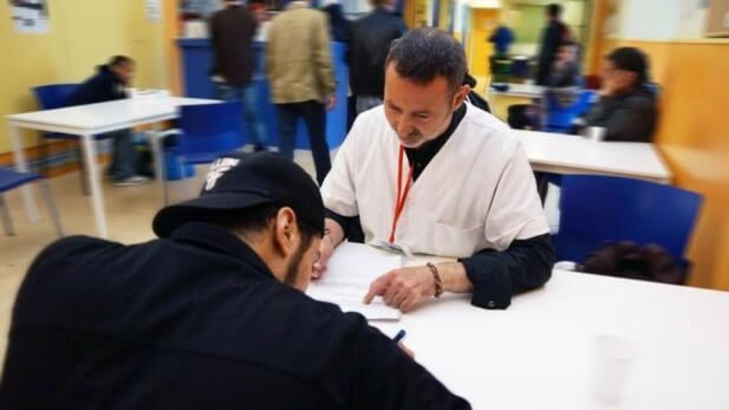 Atención a un paciente en un CAS de Barcelona