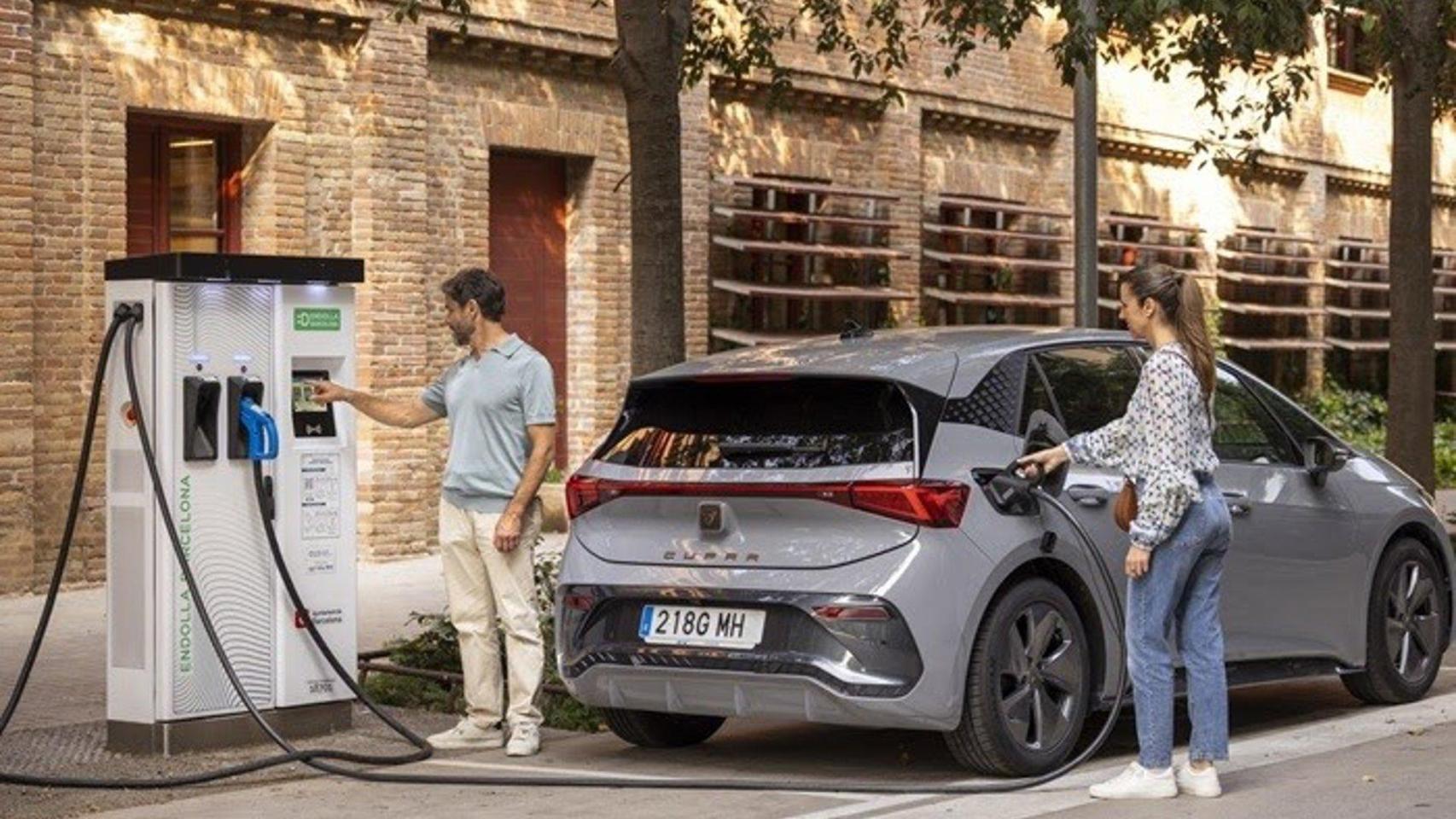 Punto de recarga de Endolla Barcelona