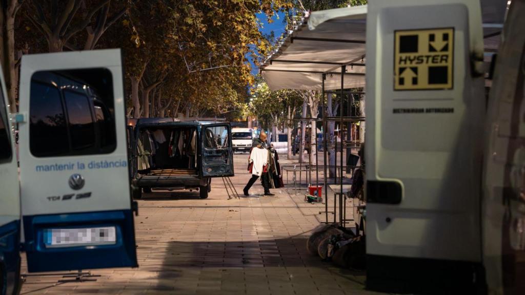 El mercadillo de los martes en Sant Adrià