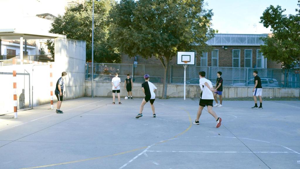 Pati d'una escola a Viladecans