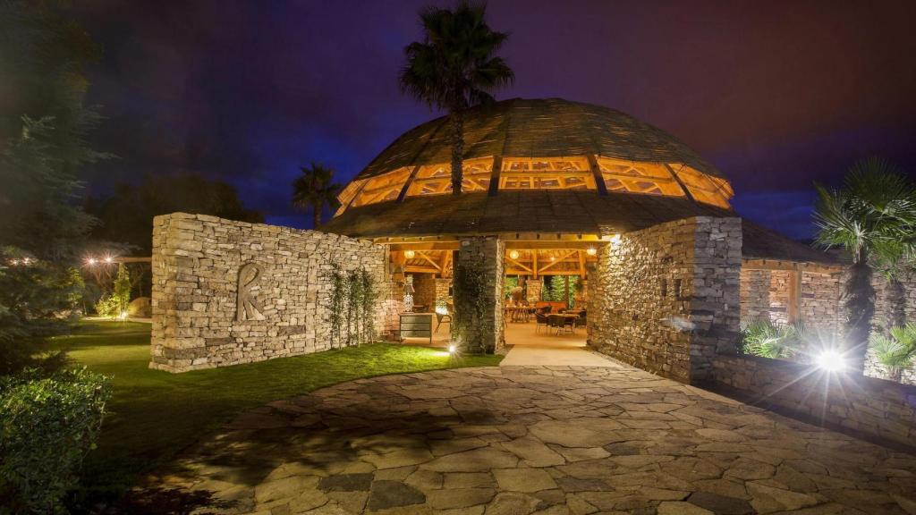 La cúpula del restaurante Mas Marroch