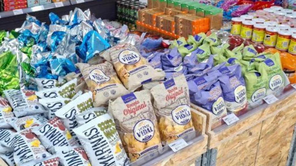 Estanteria del supermercat Sqrups