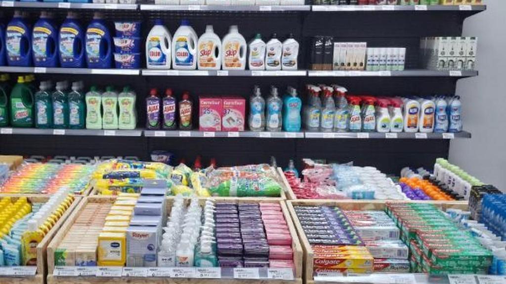 Estanteria del supermercat Sqrups
