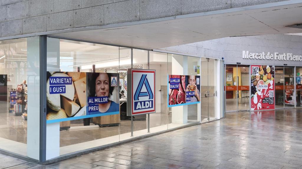 El nuevo supermercado de Aldi en el Fort Pienc