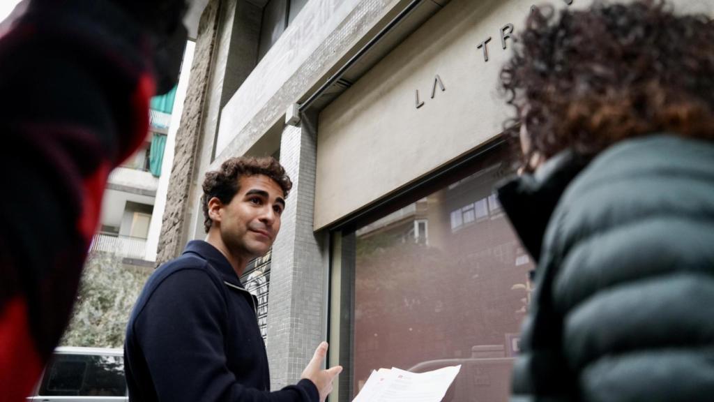 Luca Tamborra, propietario de La Traviesa, denuncia el precinto del local