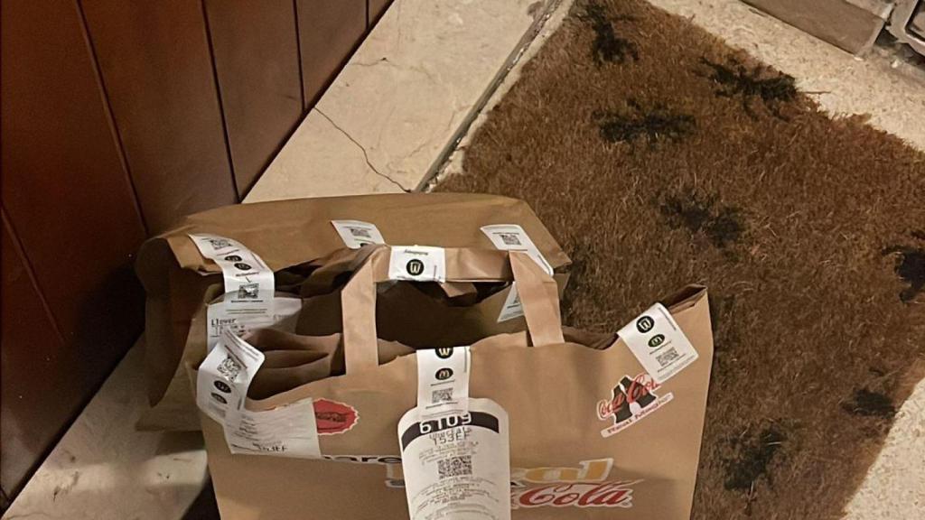 Comanda de Burguer King que va rebre la víctima