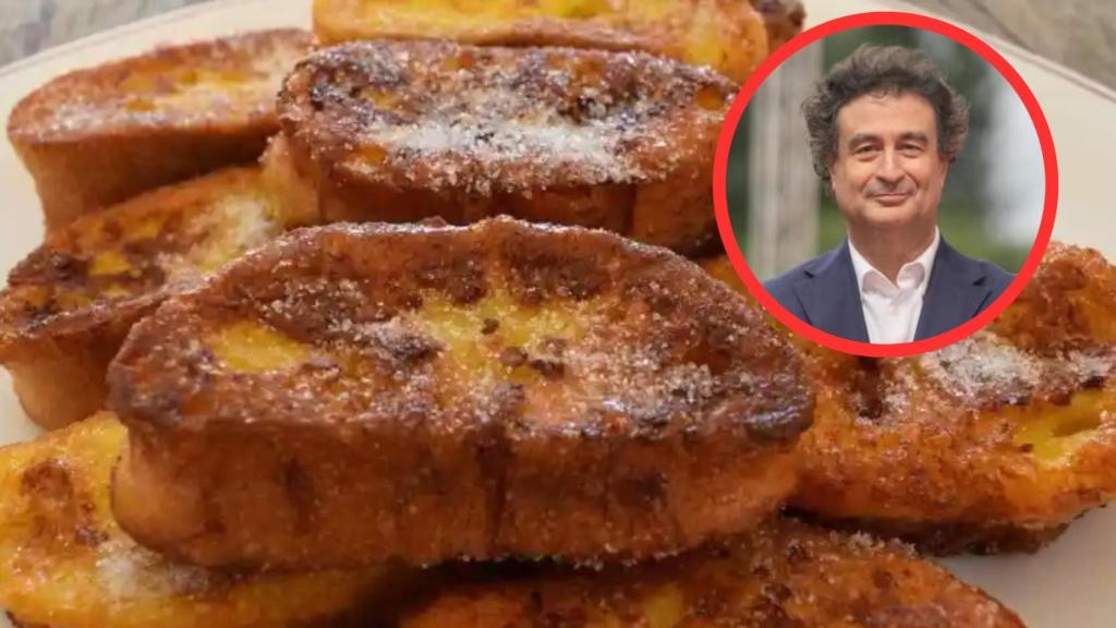 Pepe Rodríguez y torrijas