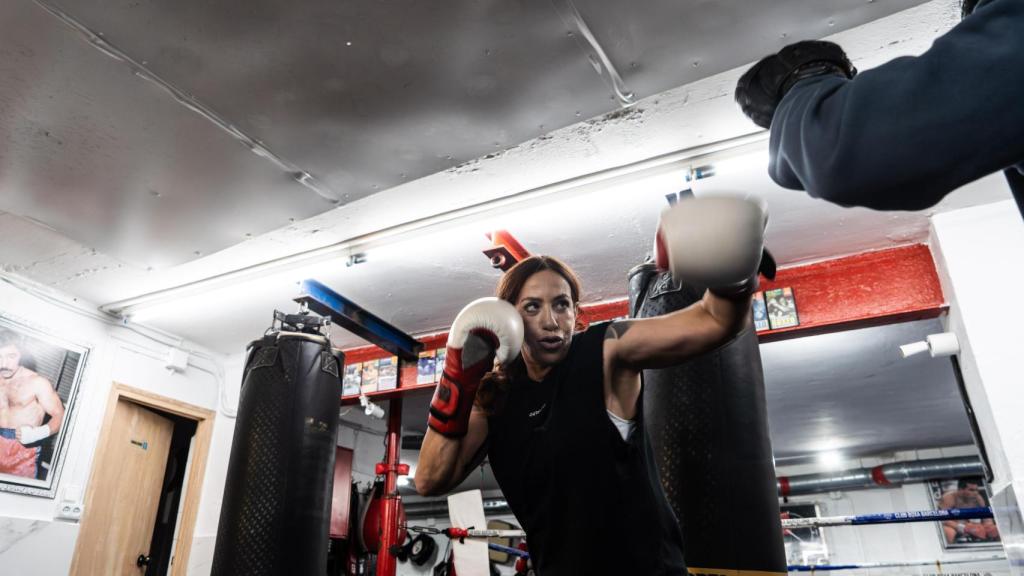 Esther 'Flechita' Páez durant la seva entrevista amb Metrópoli