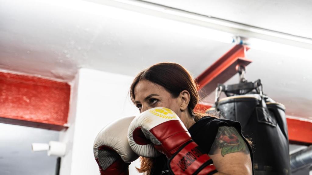 Esther 'Flechita' Páez durant la seva entrevista amb Metrópoli