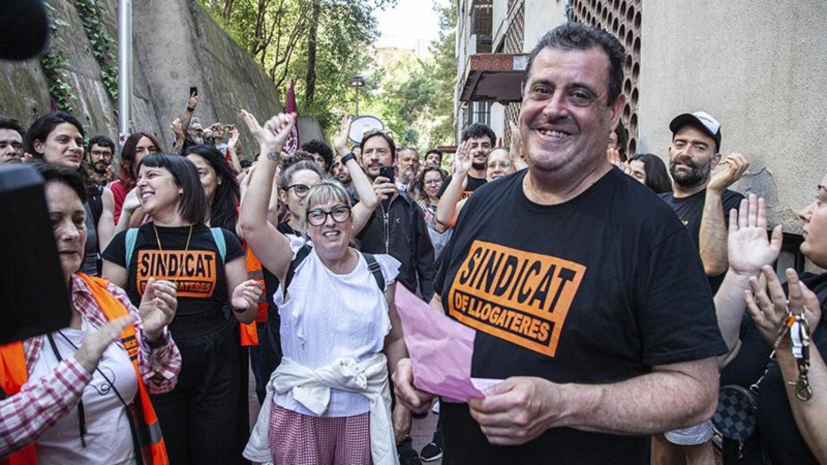 Juanjo, el hombre al que ha ayudado la cooperativa para evitar el desahucio