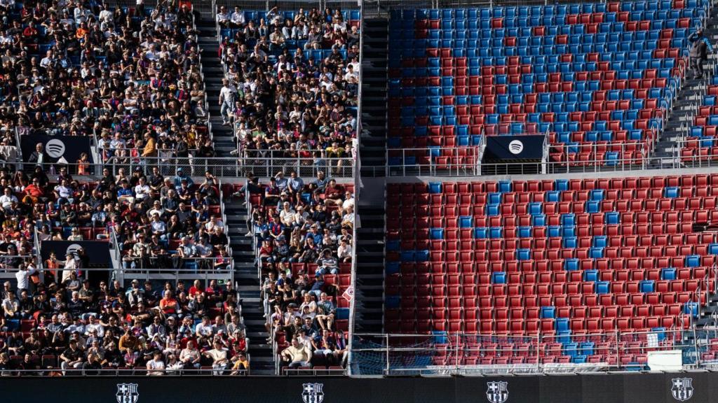 Interior del Spotify Camp Nou