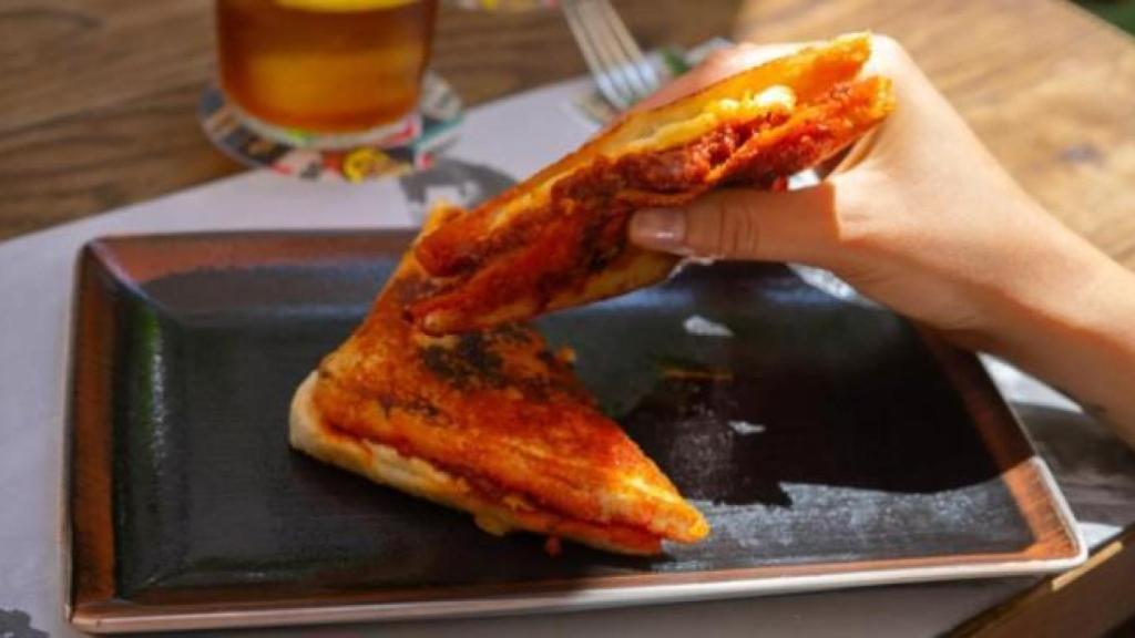 Bikini de sobrasada de Sagàs