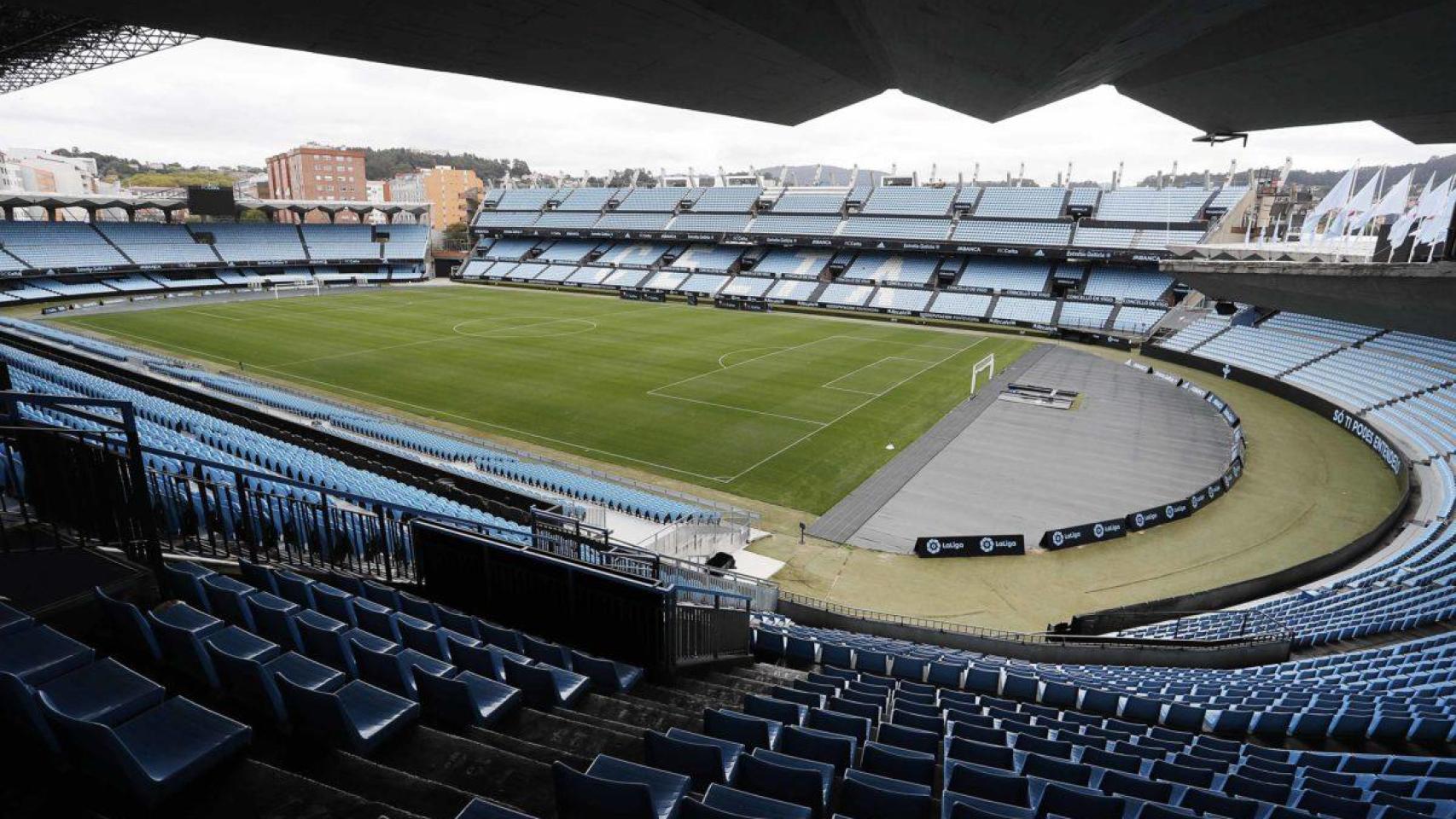 Balaídos, el estadio del Celta de Vigo