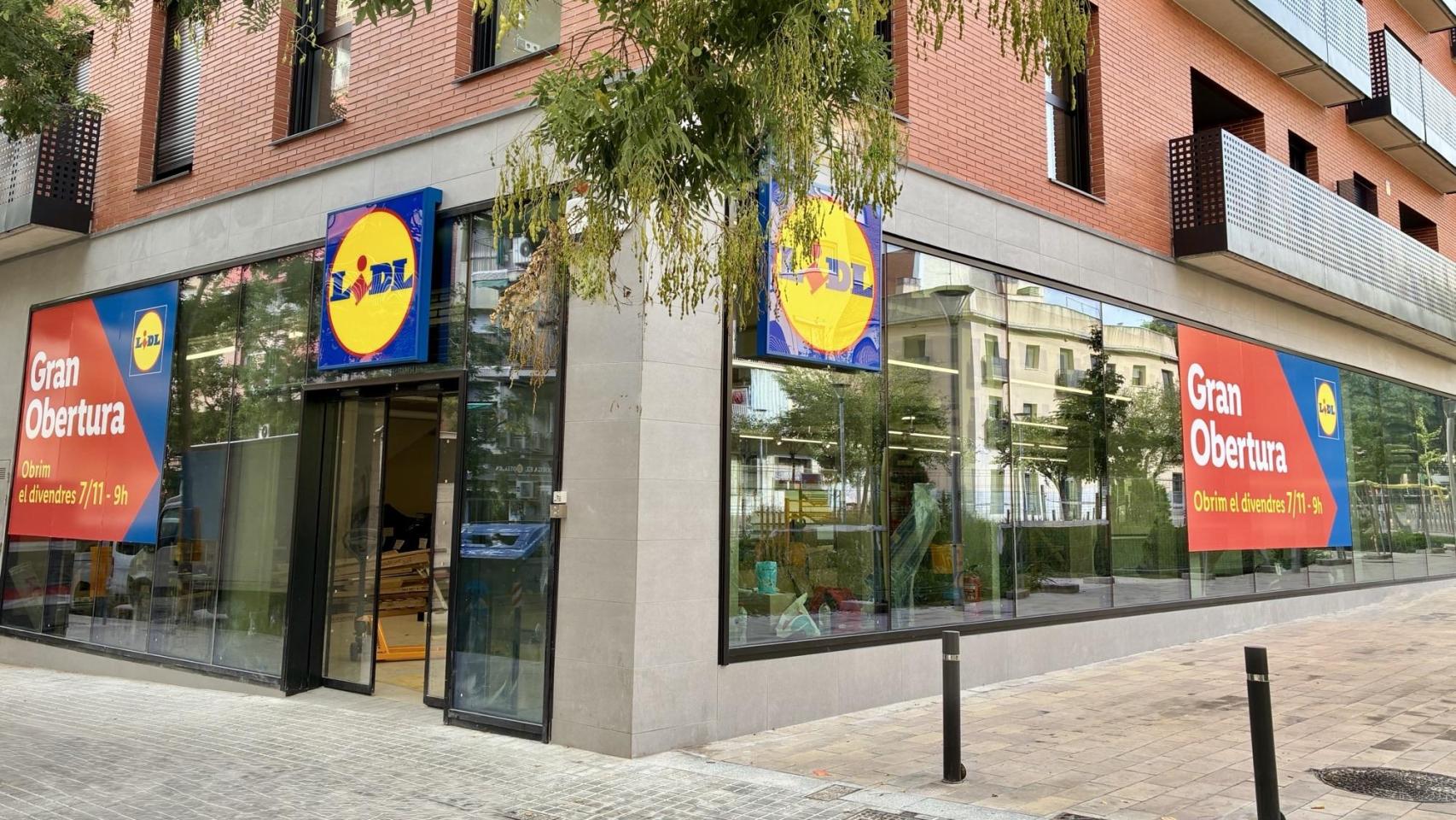 El nuevo Lidl en L'Hospitalet de Llobregat