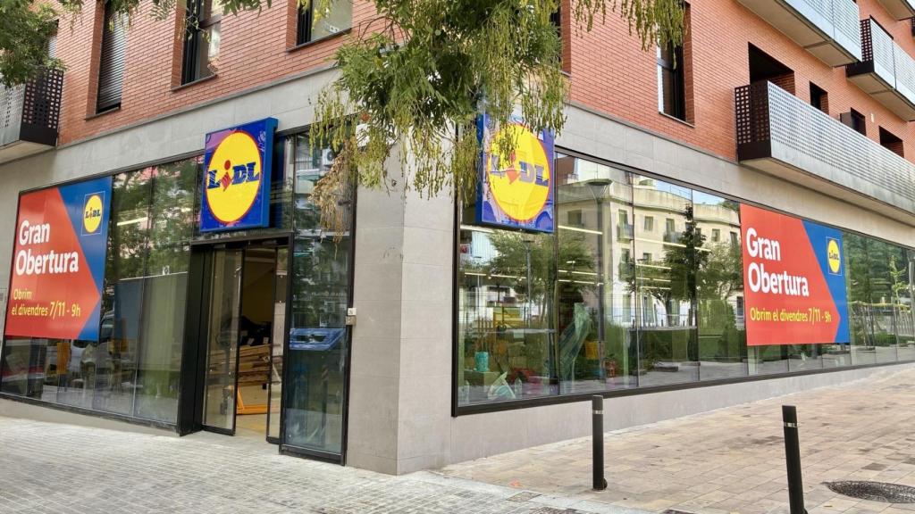 El nuevo Lidl en L'Hospitalet de Llobregat