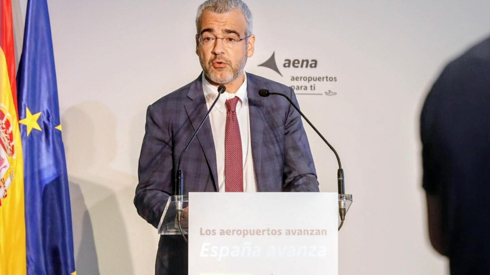 El presidente de Aena, Maurici Lucena
