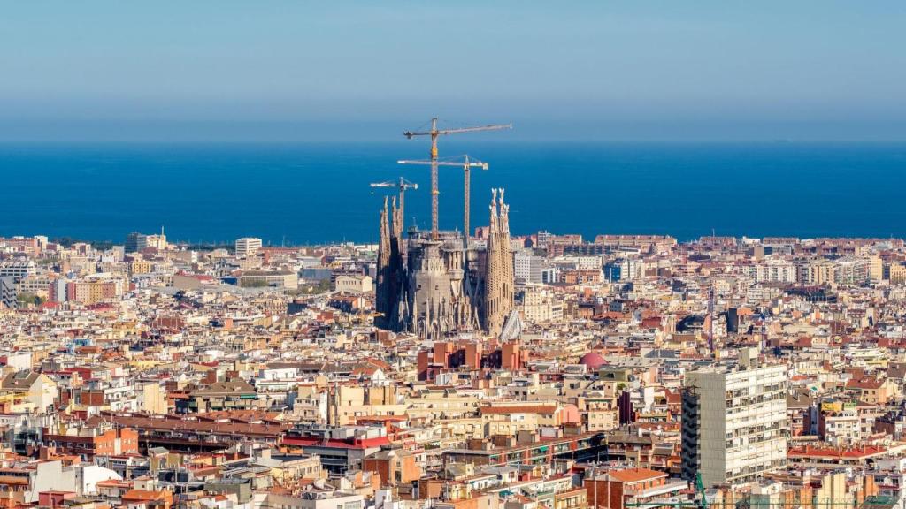 Vista panorámica de Barcelona